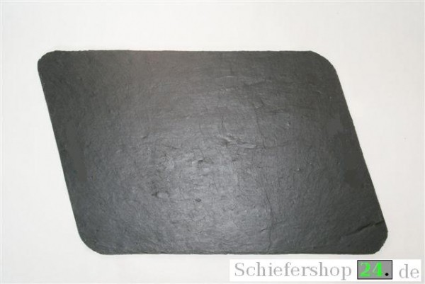 Schieferplatte 33 x 50 cm , Raute