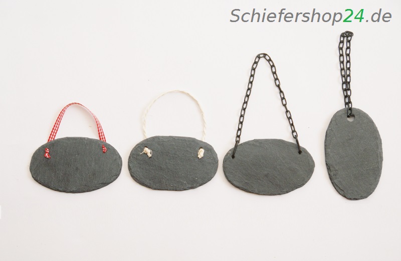 Personalisiertes Türschild Namensschild Schieferta Produktbild-Vorschau 4