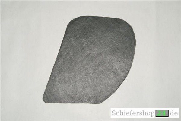Schieferplatte 23 x 27 cm, Schuppe