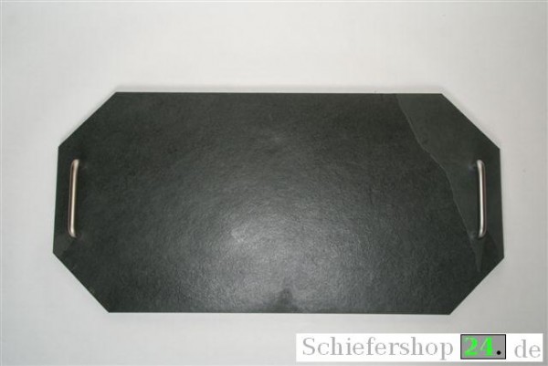 Buffetplatte 25 x 50 cm, achteckig