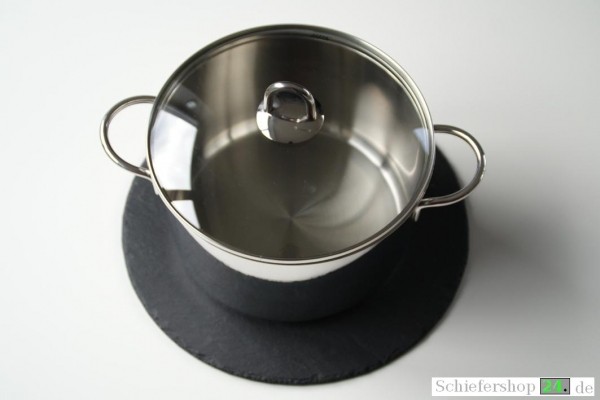Schieferuntersetzer Ø 22 cm